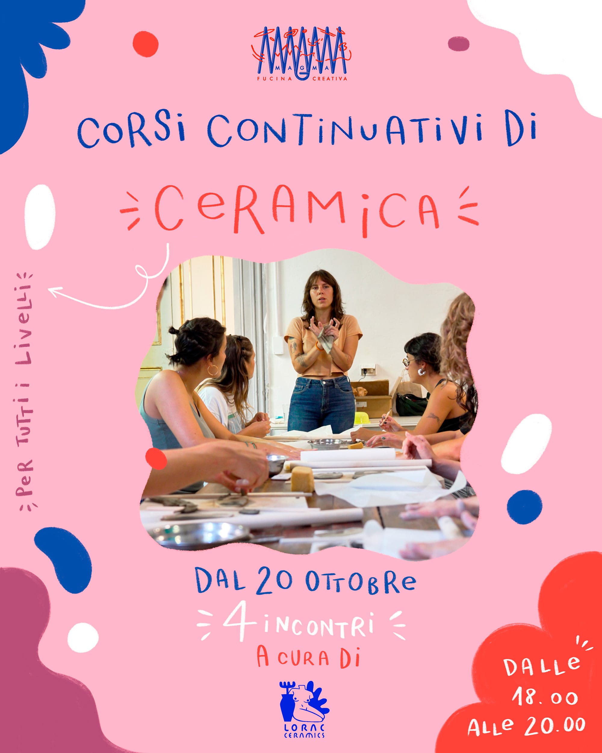 Workshop di Ceramica a cura di Lorac Ceramics